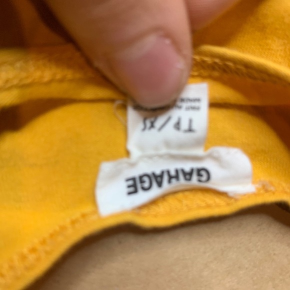 Yellow body suit - Picture 2 of 3